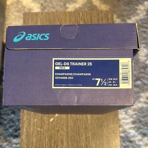 ASICS Gel-DS Trainer 25 Shoes - Men’s Size 7.5 - Champagne/Champagne